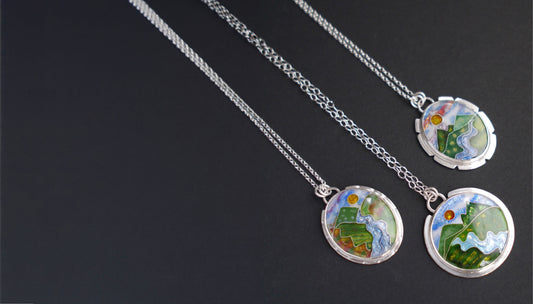 Embracing Nature's Palette: A Personal Journey into Cloisonné Artistry