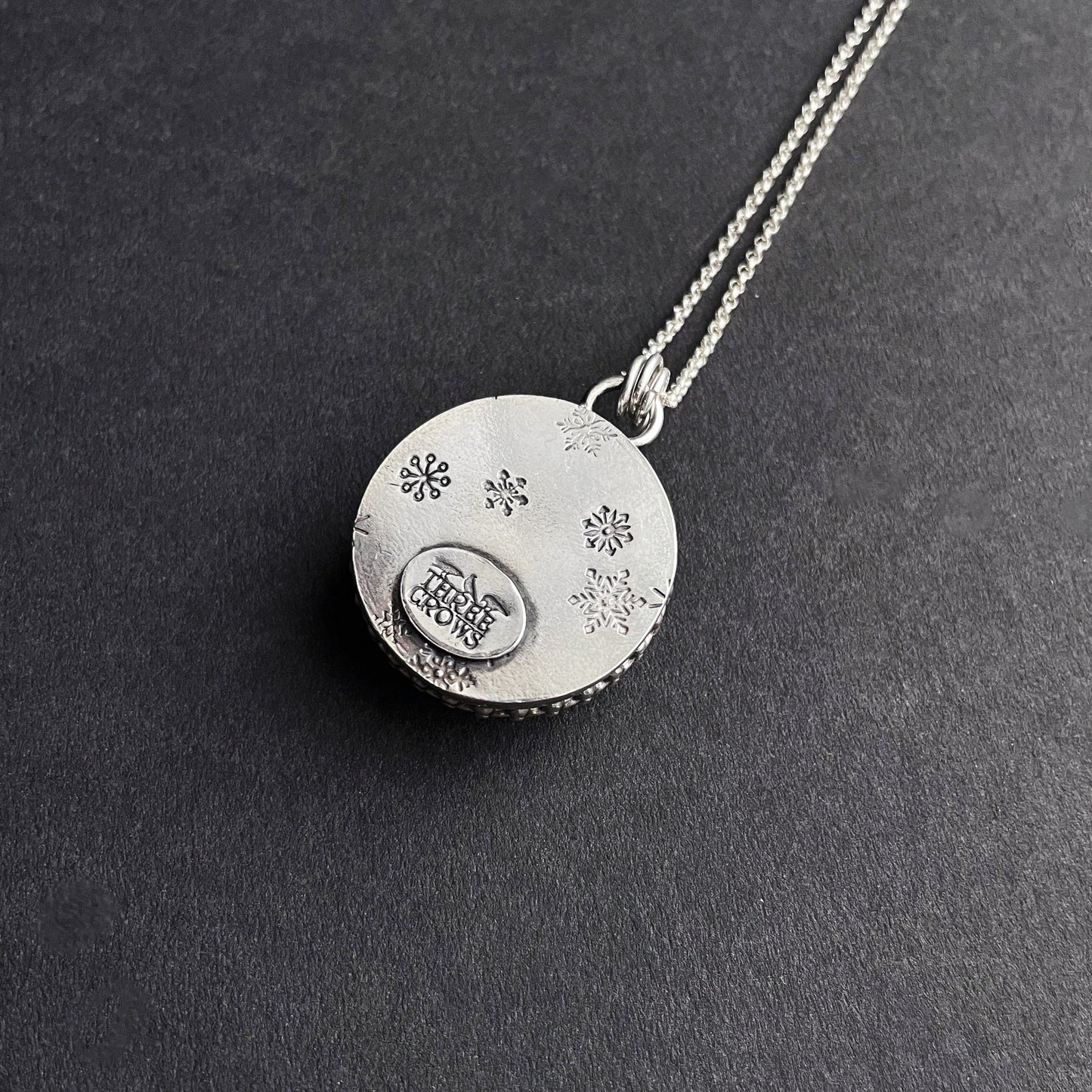 Winter Solstice Snow Globe Pendant