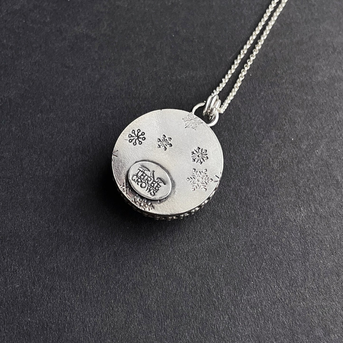 Winter Wonderland Snow Globe Pendant
