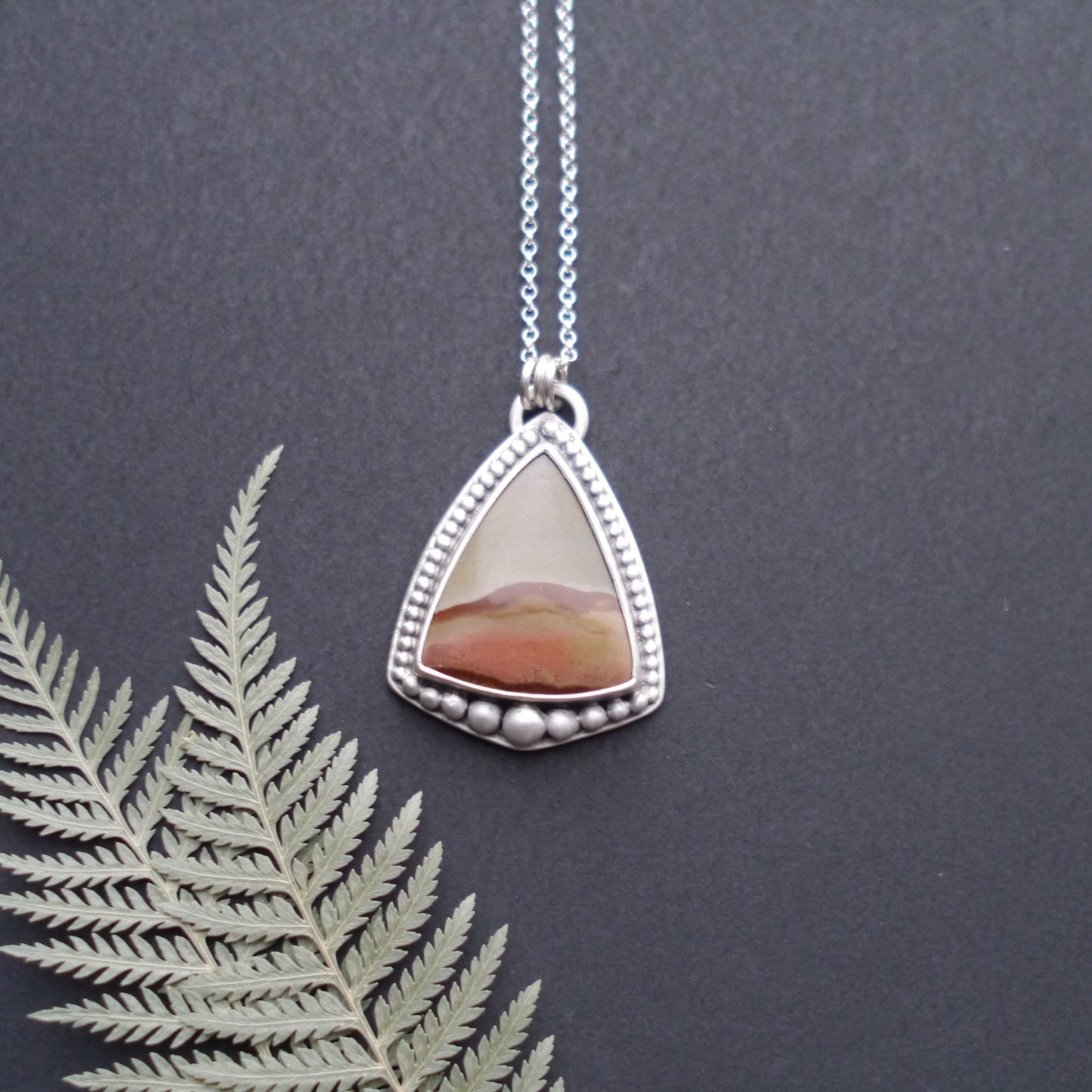 Wanderer Collection - Polychrome Picture Jasper Pendant