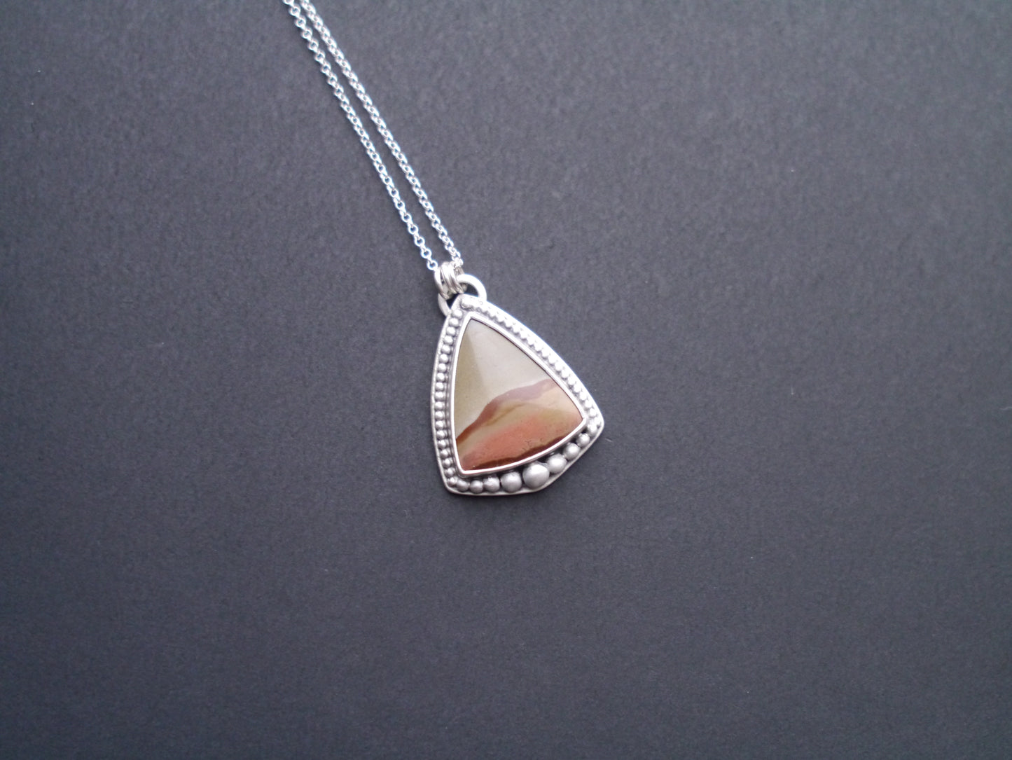 Wanderer Collection - Polychrome Picture Jasper Pendant
