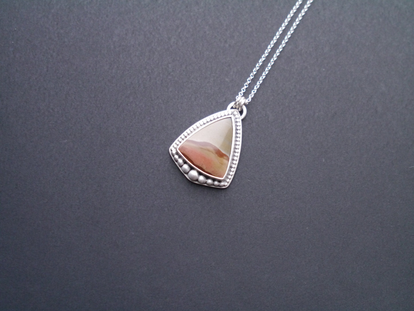 Wanderer Collection - Polychrome Picture Jasper Pendant