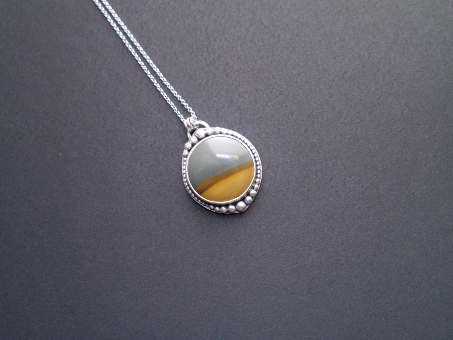 Wanderer Collection - Polychrome Picture Jasper Pendant