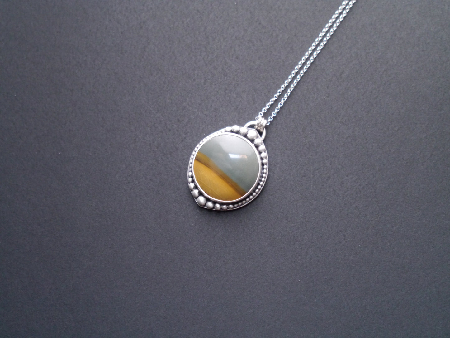 Wanderer Collection - Polychrome Picture Jasper Pendant