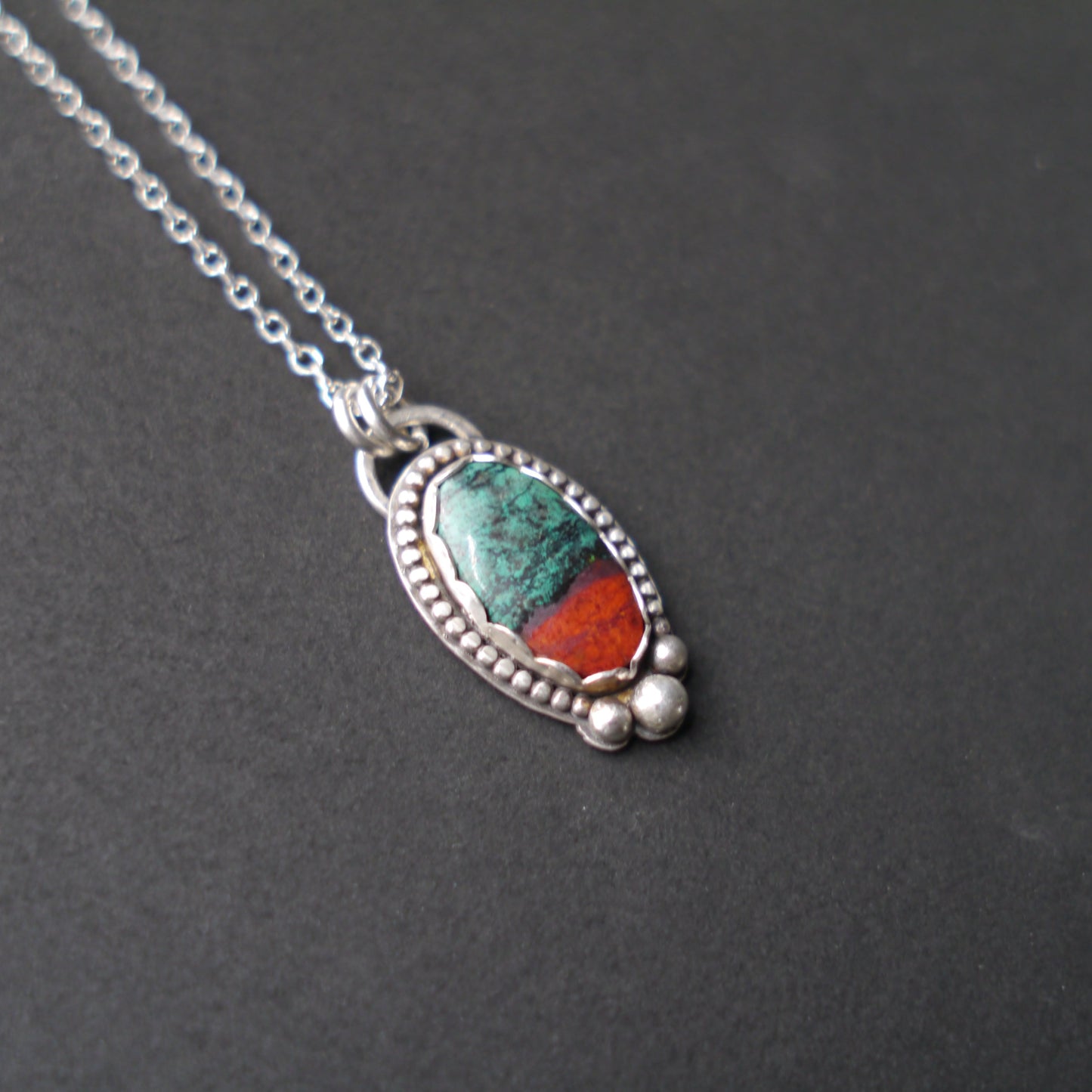 Sonora Skies - Petite Oval Sonora Sunrise Pendant