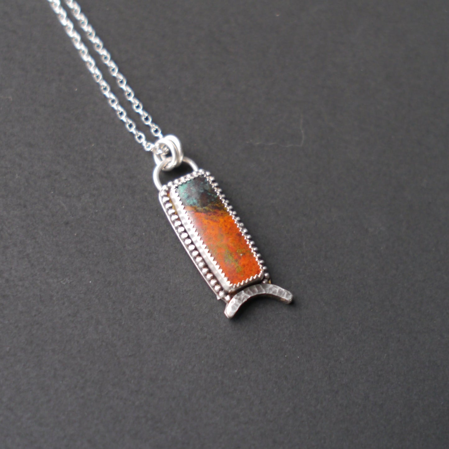 Sonora Skies - Petite Rectangular Sonora Sunrise Pendant