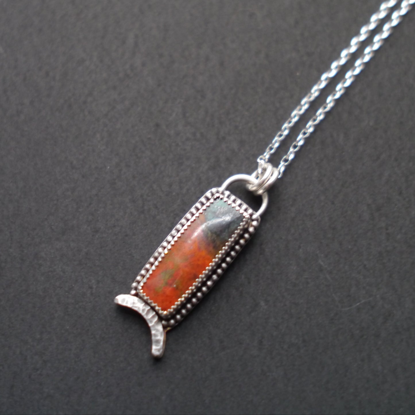 Sonora Skies - Petite Rectangular Sonora Sunrise Pendant