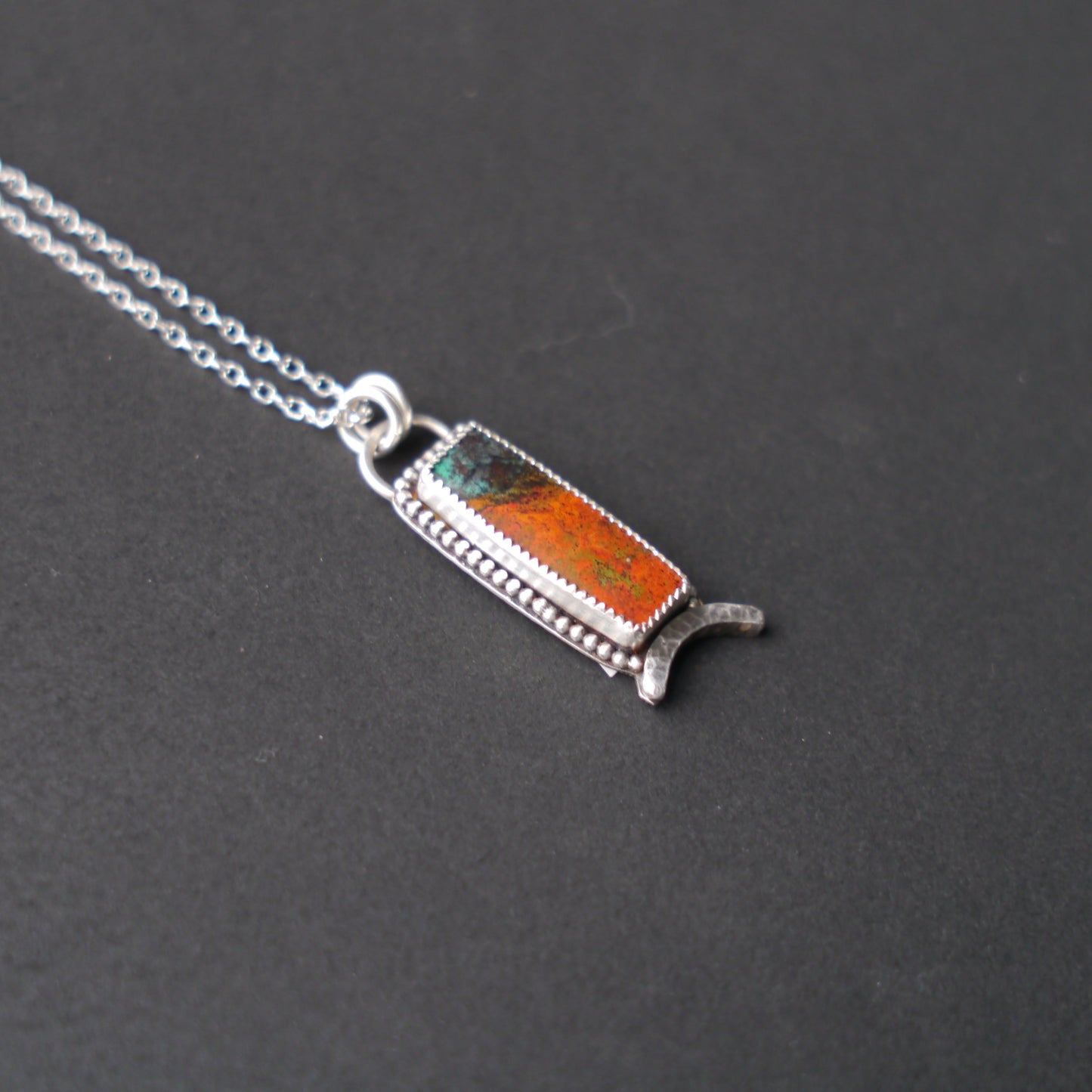 Sonora Skies - Petite Rectangular Sonora Sunrise Pendant
