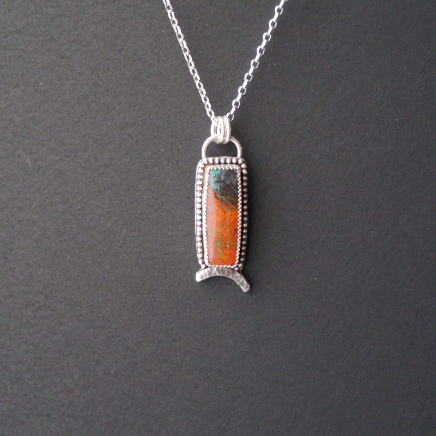 Sonora Skies - Petite Rectangular Sonora Sunrise Pendant