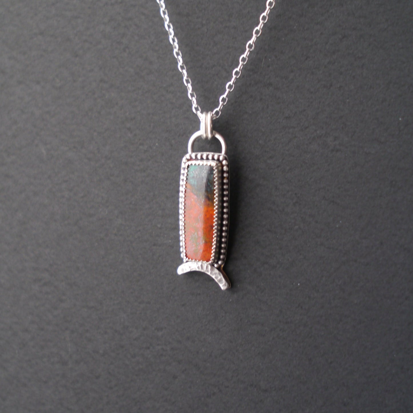 Sonora Skies - Petite Rectangular Sonora Sunrise Pendant