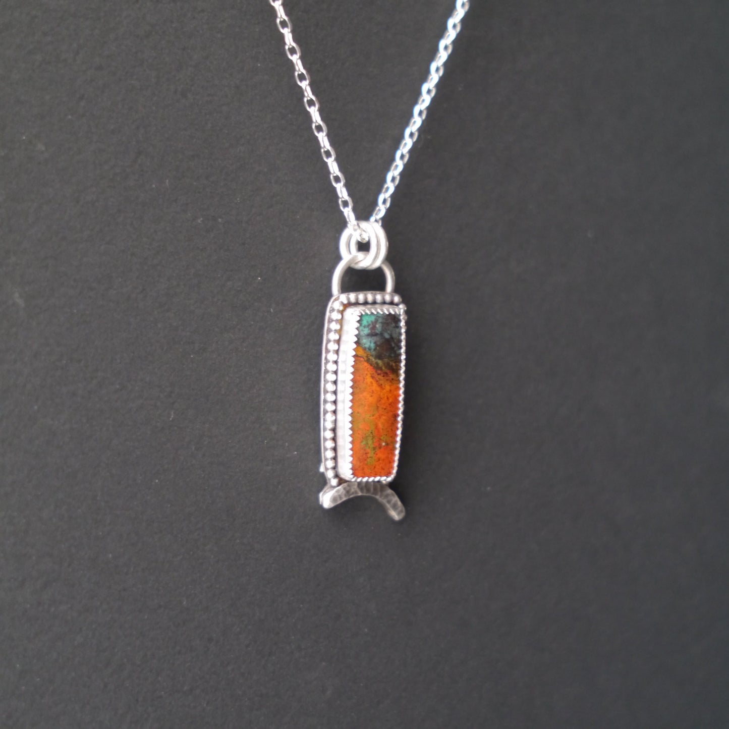 Sonora Skies - Petite Rectangular Sonora Sunrise Pendant