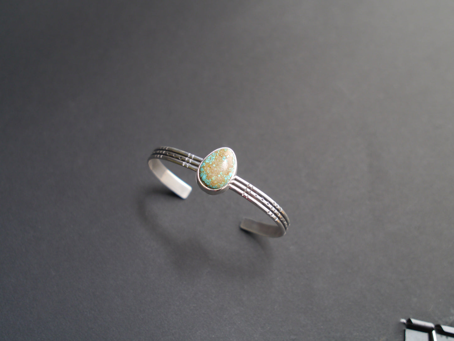 Turquoise Cuff Bracelet in Sterling Silver(2)