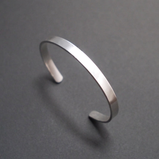 Classic Cuff in 6mm Sterling Silver