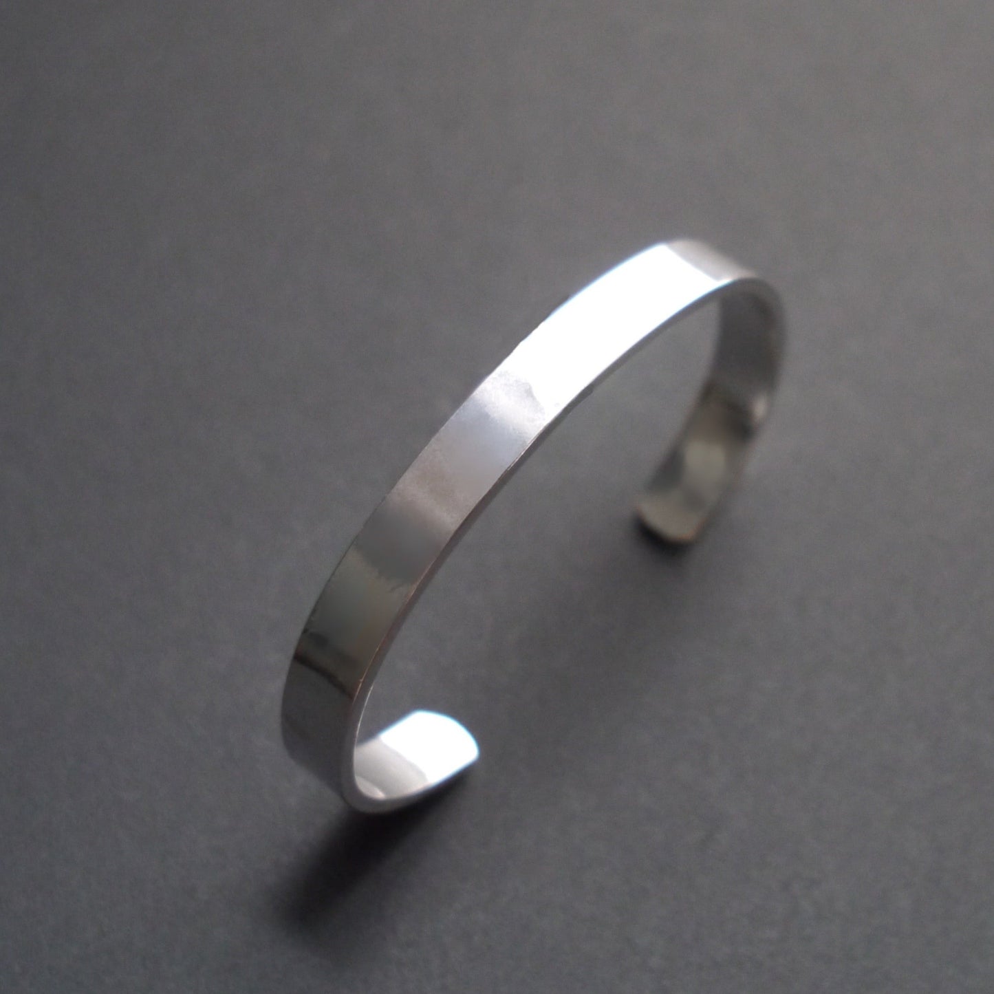 Classic Cuff in 8mm Sterling Silver