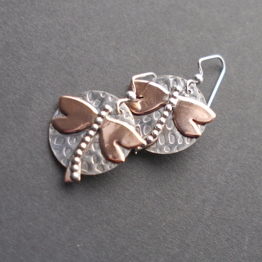 Dragonfly Dangle Earrings