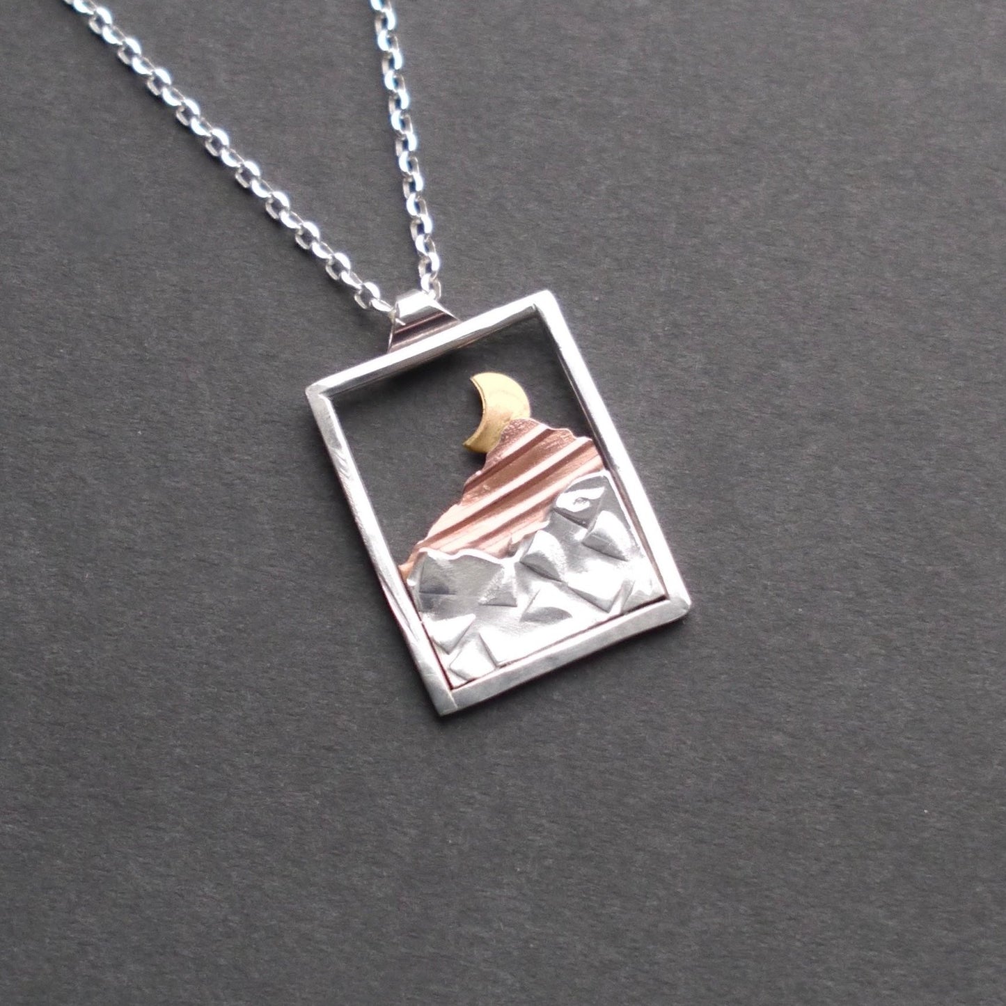 Rocky Mountain Vistas Picture Frame Pendant