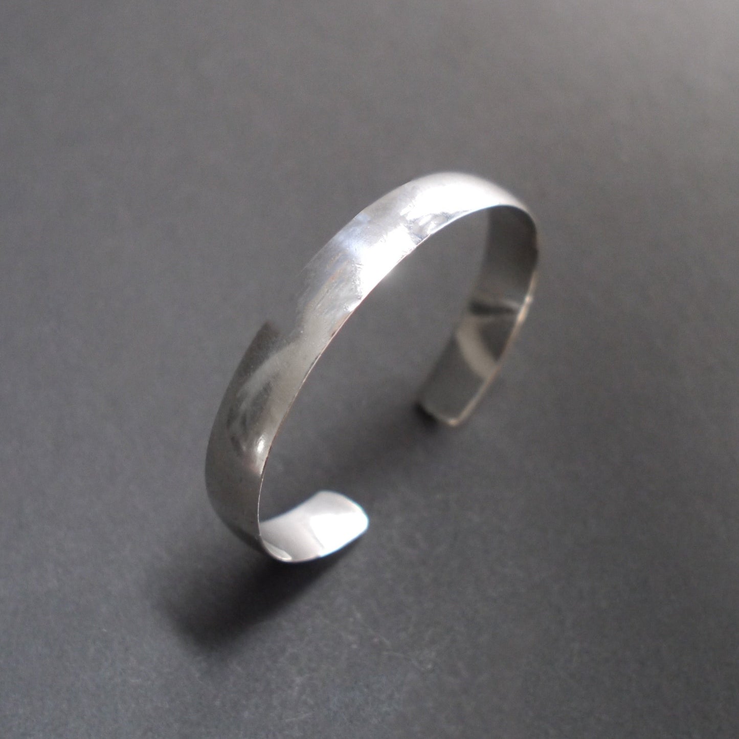Classic Domed Cuff in 10mm Sterling Sliver