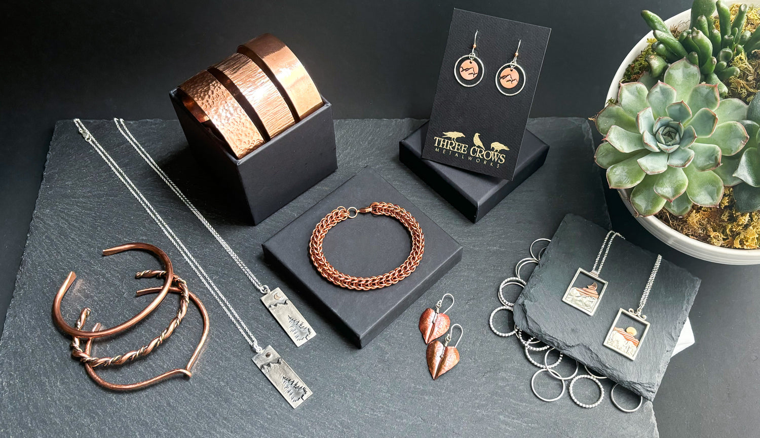 Copper Jewelry Collection