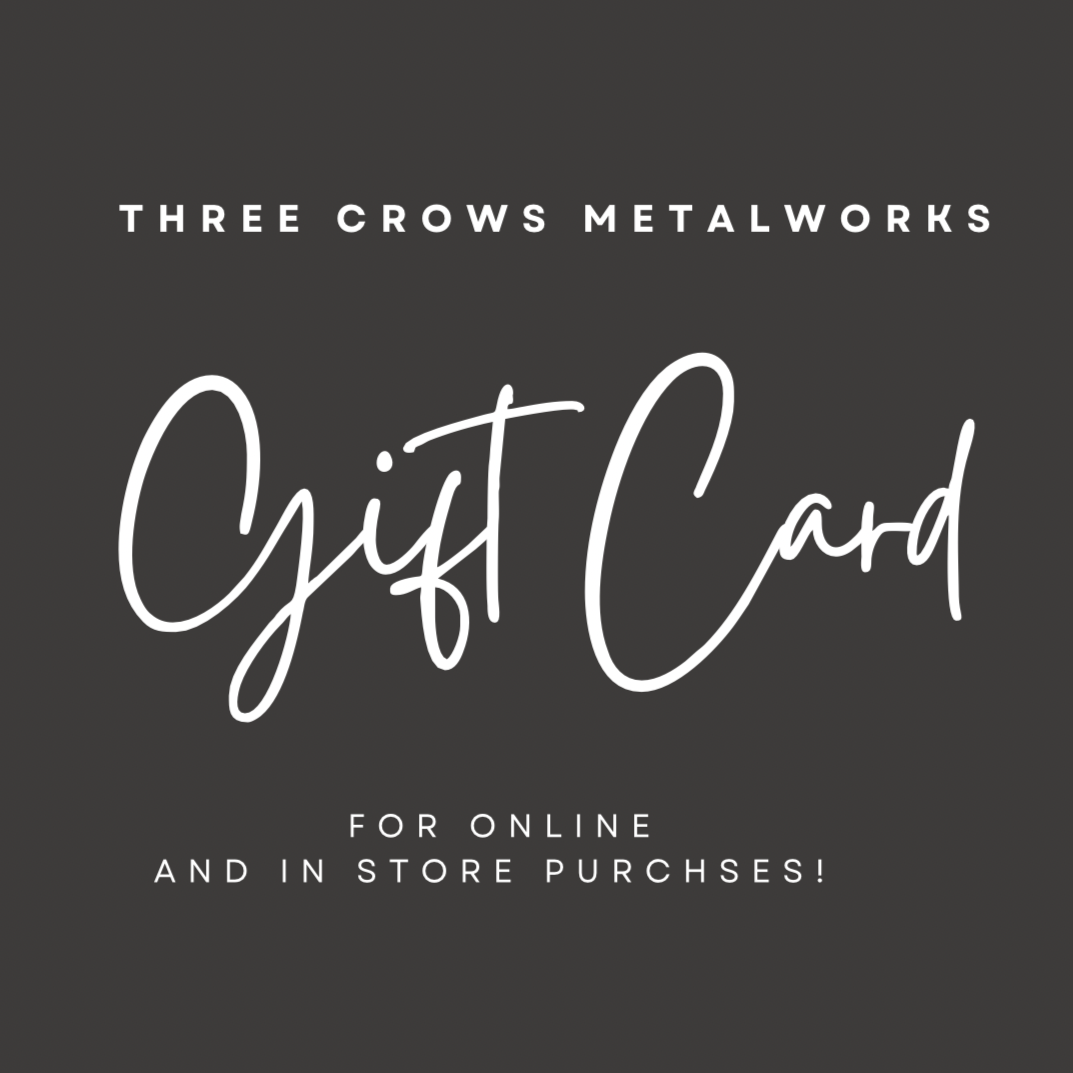 Three Crows Metalworks Gift Card