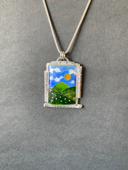 Cloisonné Pendant (12) -  Winter 2025 Collection