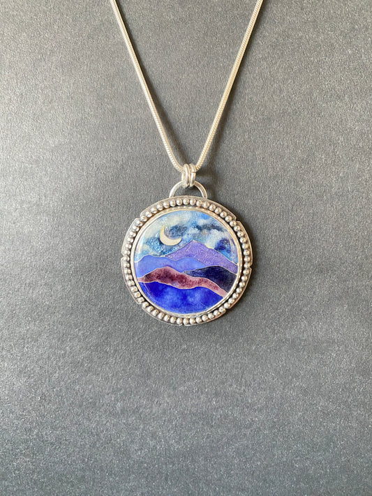 Cloisonné Pendant (10) -  Winter 2025 Collection (Copy) (Copy)