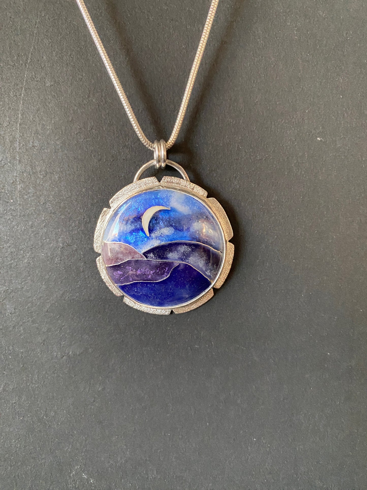 Cloisonné Pendant (2) -  Winter 2025 Collection