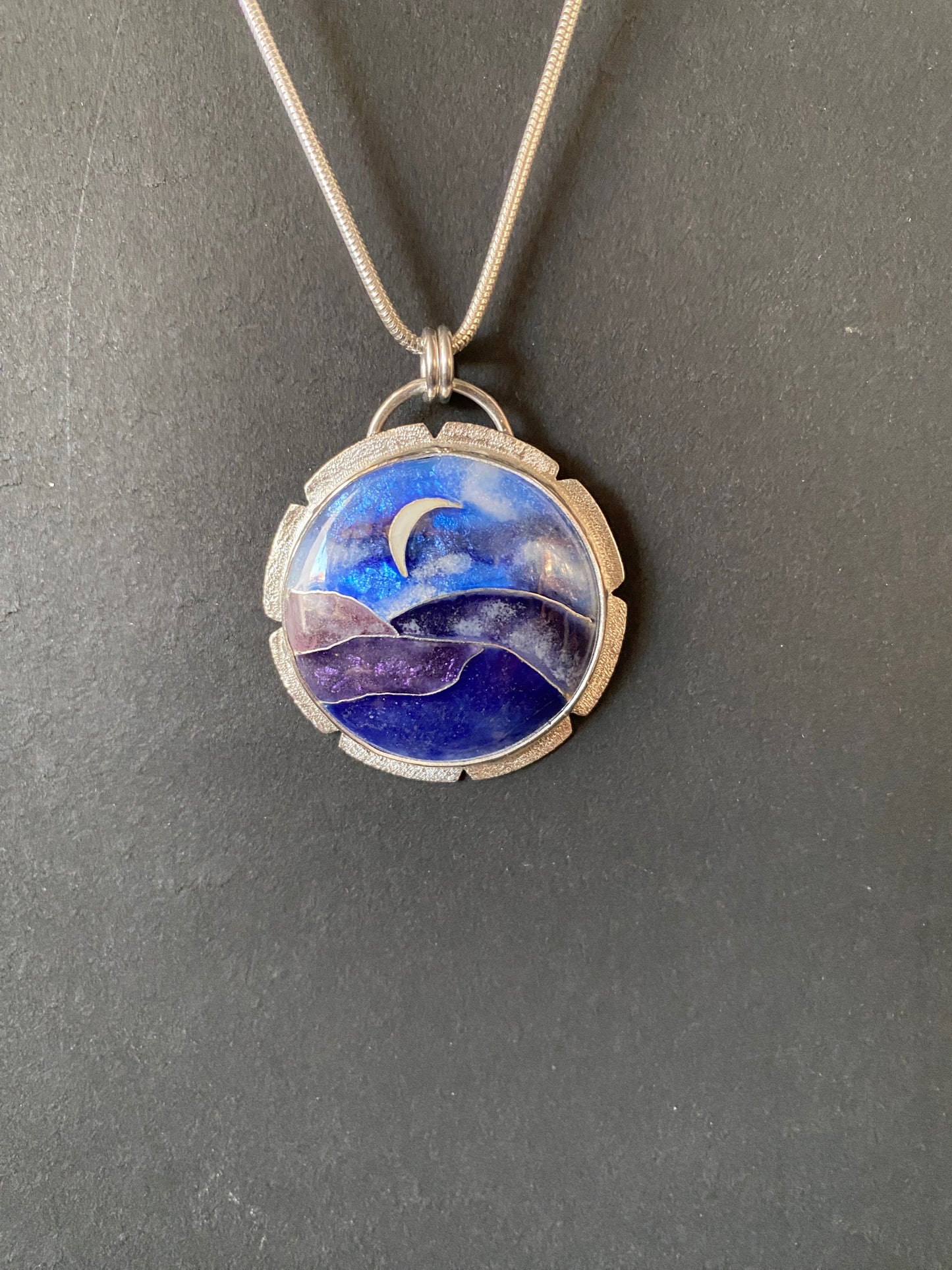 Cloisonné Pendant (2) -  Winter 2025 Collection