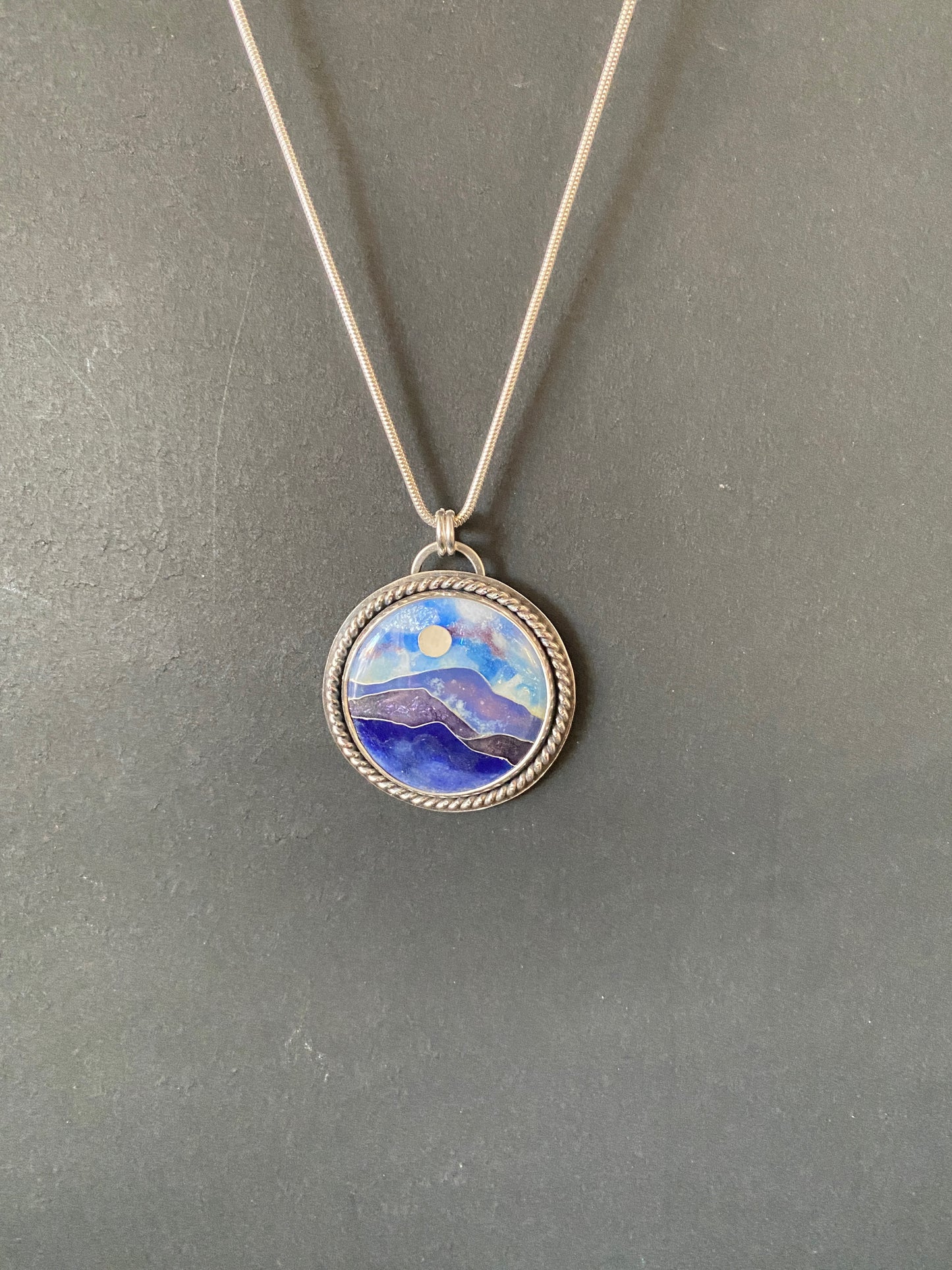 Cloisonné Pendant (1) -  Winter 2025 Collection