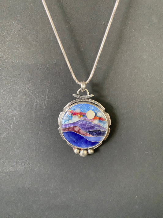 Cloisonné Pendant (5) -  Winter 2025 Collection