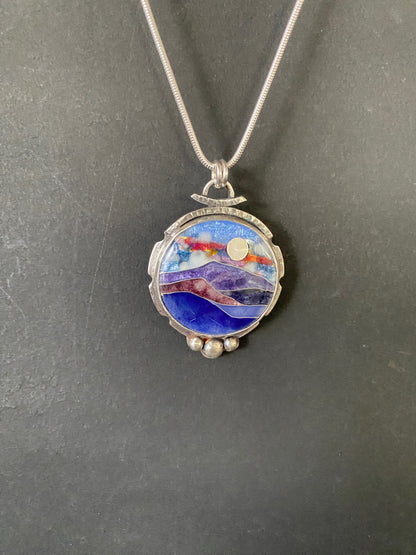 Cloisonné Pendant (5) -  Winter 2025 Collection