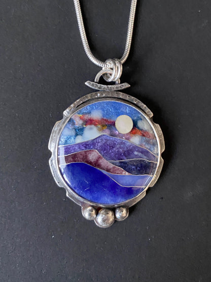Cloisonné Pendant (5) -  Winter 2025 Collection