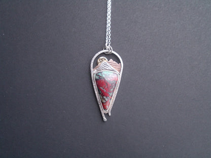 Sonora Skies -  Large Teardrop Shaped Sonora Sunrise Pendant