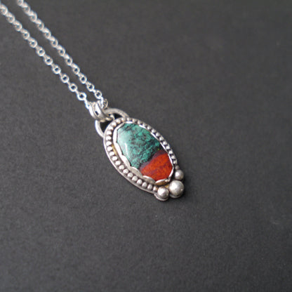 Sonora Skies -  Petite Oval Sonora Sunrise Pendant