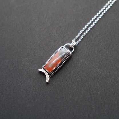 Sonora Skies -  Petite Rectangular Sonora Sunrise Pendant