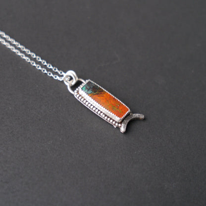 Sonora Skies -  Petite Rectangular Sonora Sunrise Pendant