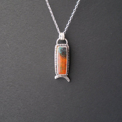 Sonora Skies -  Petite Rectangular Sonora Sunrise Pendant