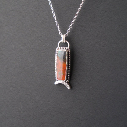 Sonora Skies -  Petite Rectangular Sonora Sunrise Pendant