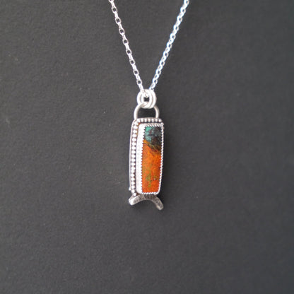 Sonora Skies -  Petite Rectangular Sonora Sunrise Pendant