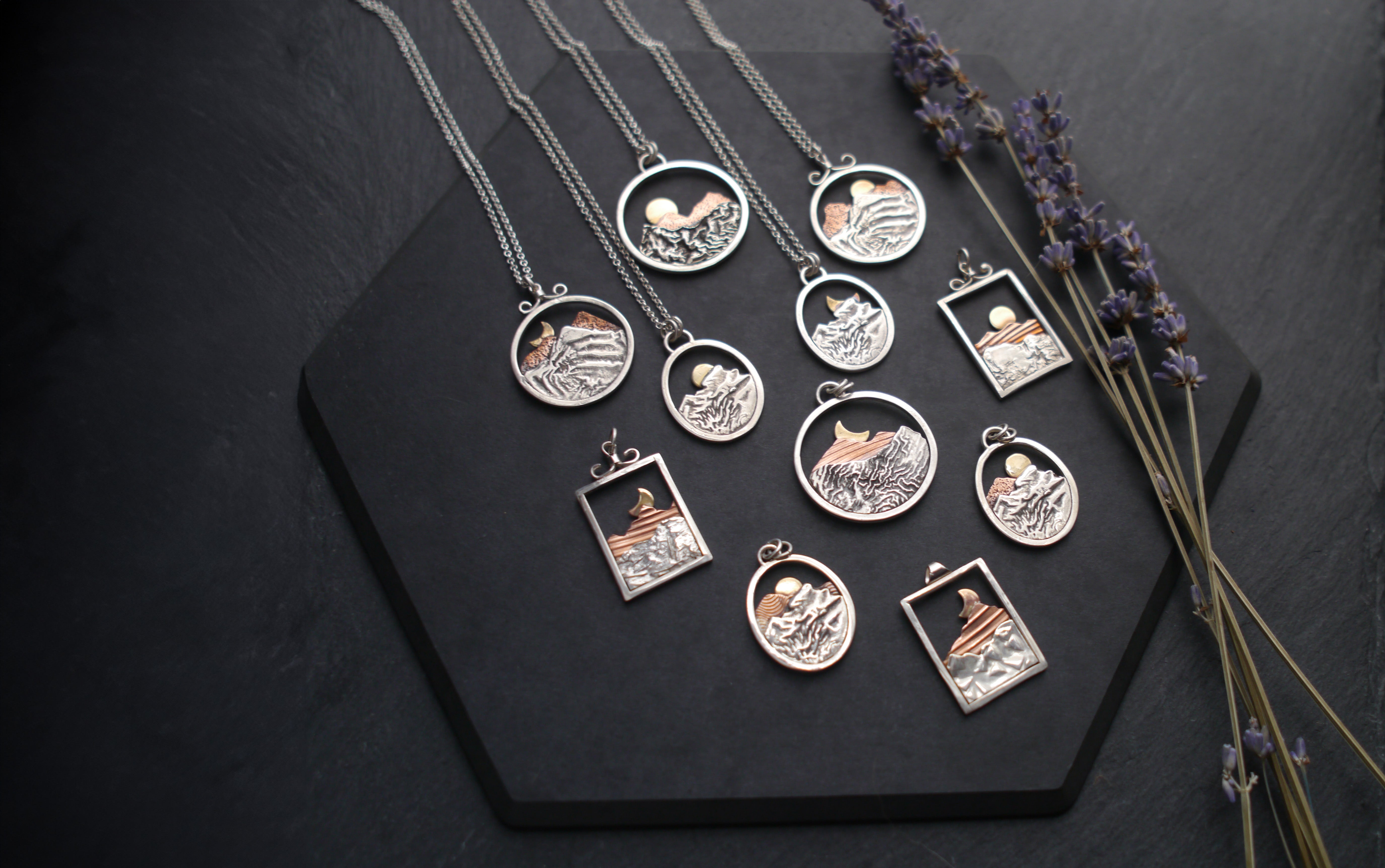 Handcrafted jewelry inspired by the natural artistry of the