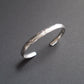 Floral Vine Comfort Cuff in 6mm Sterling Sliver