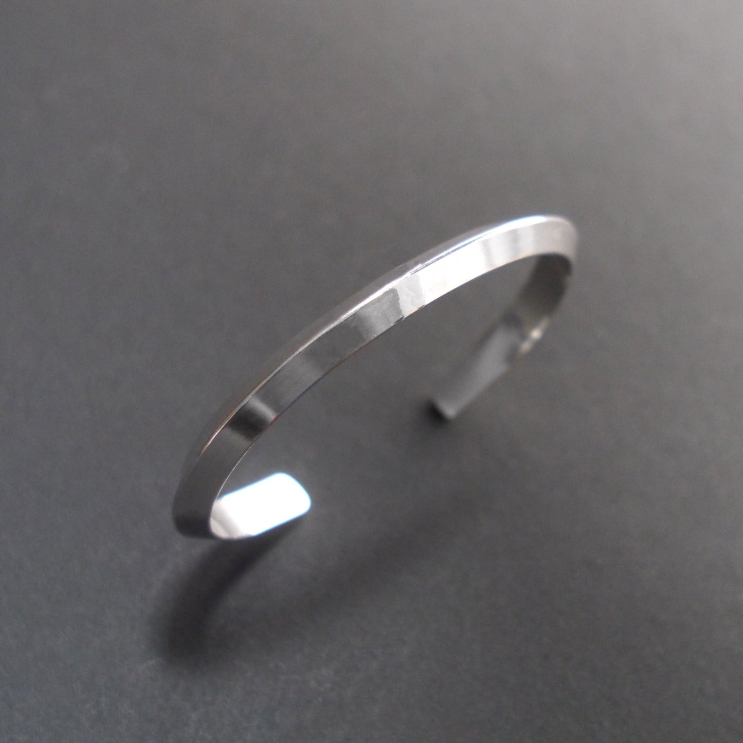 Triangle Cuff in 7mm Sterling Silver