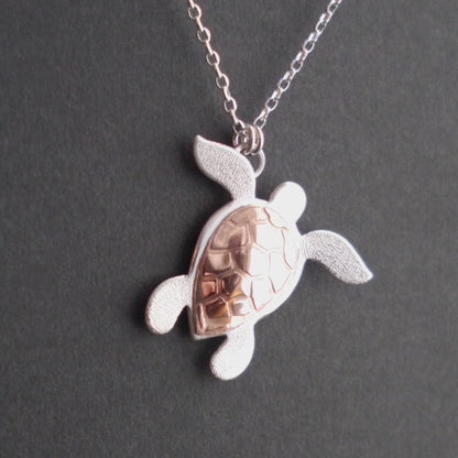 Coastal Treasures Sea Turtle Pendant