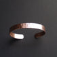 Ripple Texture Cuff in 9mm Recycled Copper