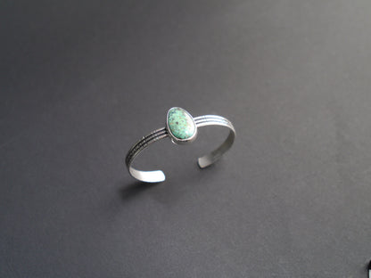 Turquoise Cuff Bracelet in Sterling Silver (4)