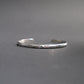 Paisley Pattern Cuff in 4mm Sterling Sliver