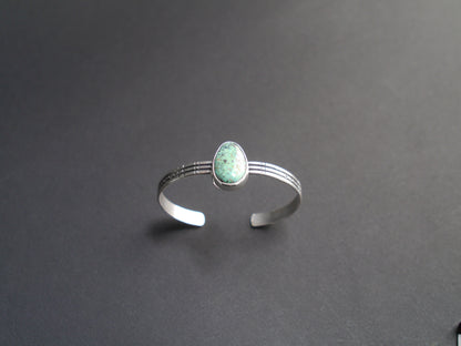 Turquoise Cuff Bracelet in Sterling Silver (4)