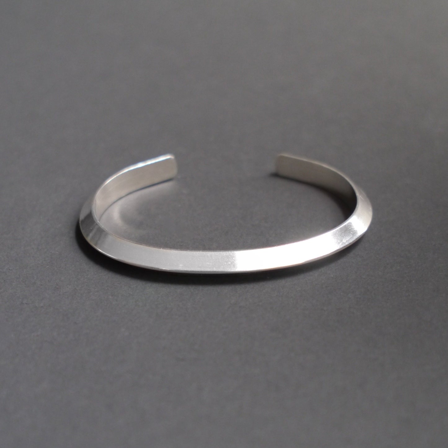 Triangle Cuff in 7mm Sterling Silver