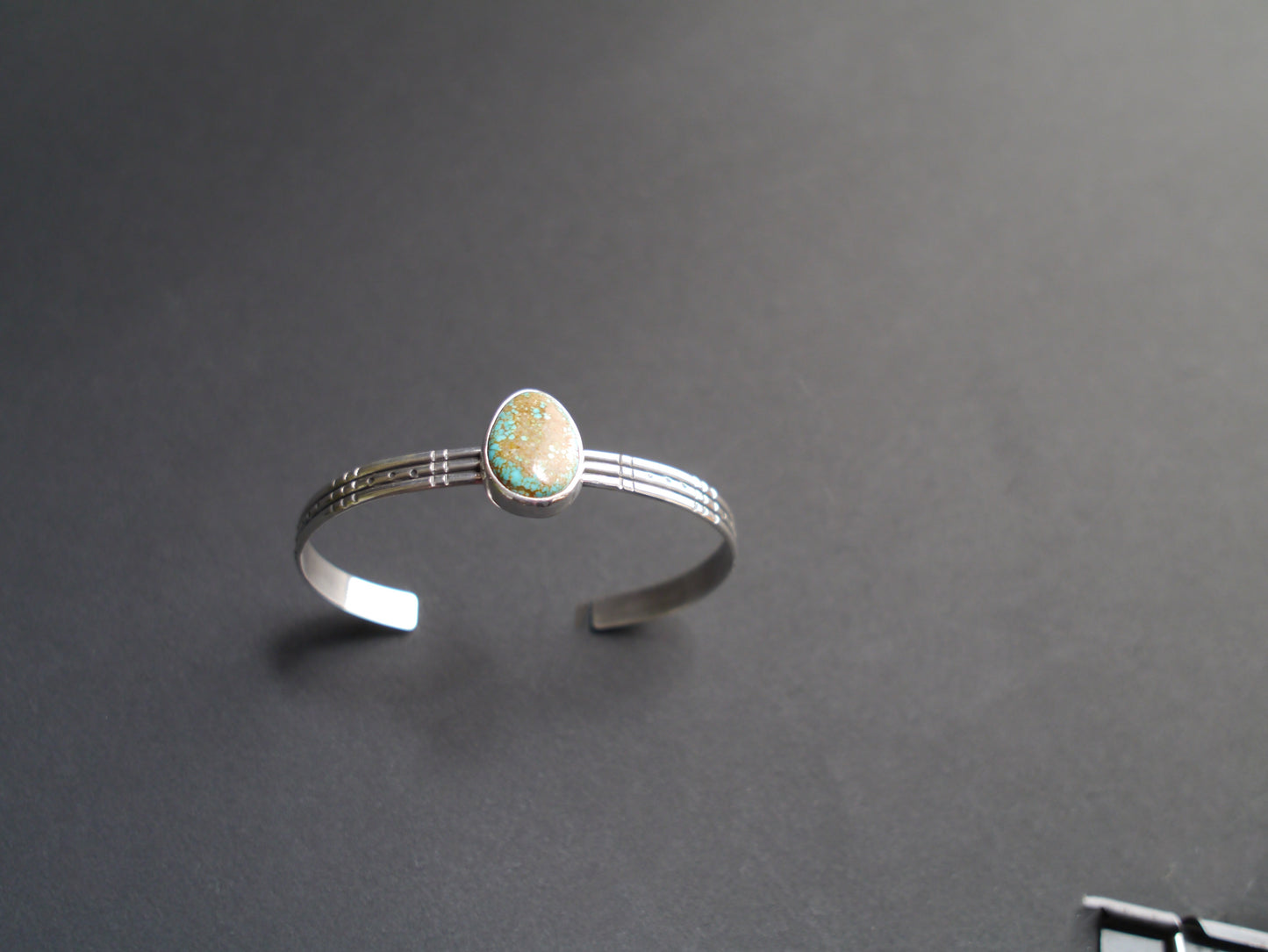 Turquoise Cuff Bracelet in Sterling Silver(2)