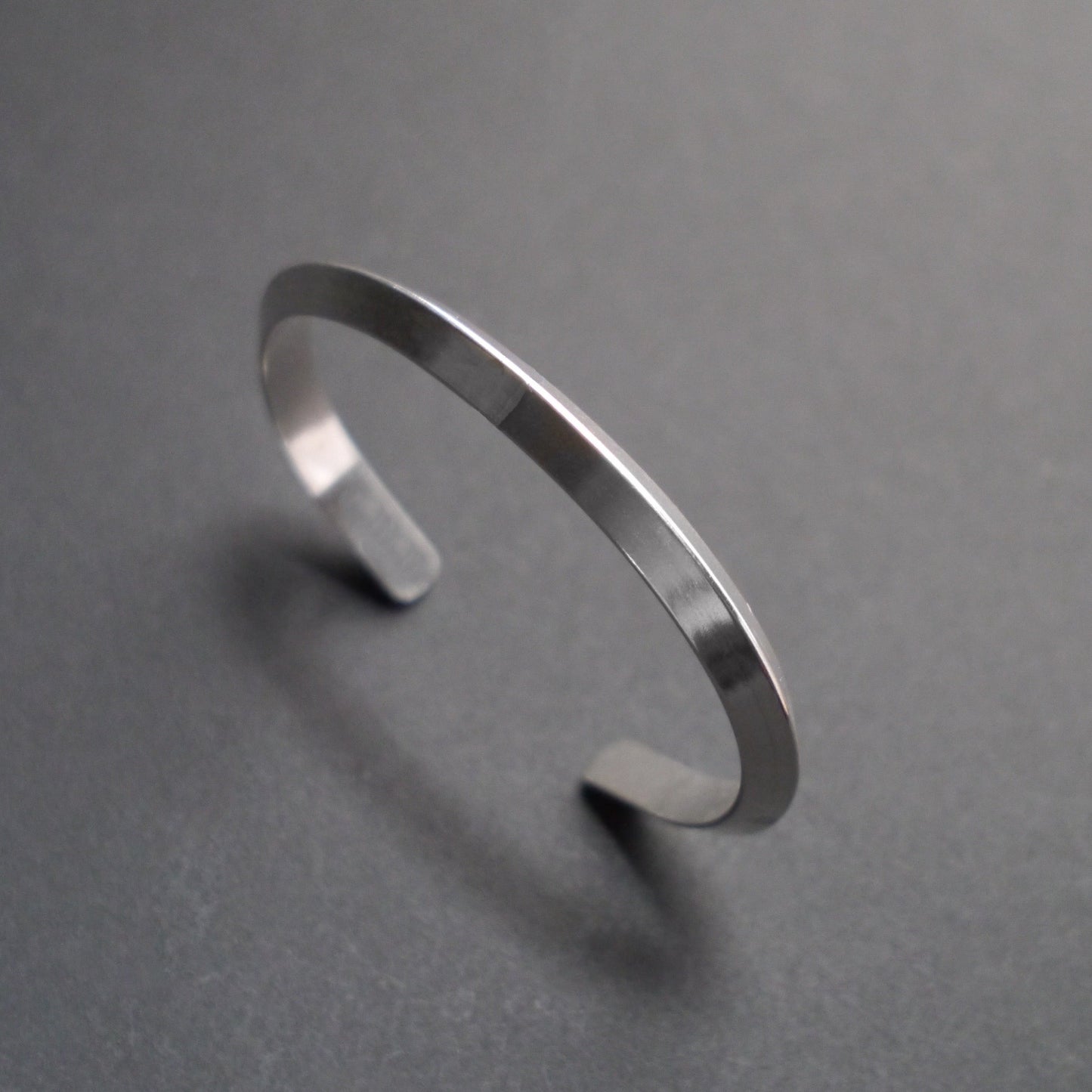 Triangle Cuff in 7mm Sterling Silver