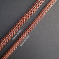 8mm Full Persian Chainmaille Bracelet in Copper
